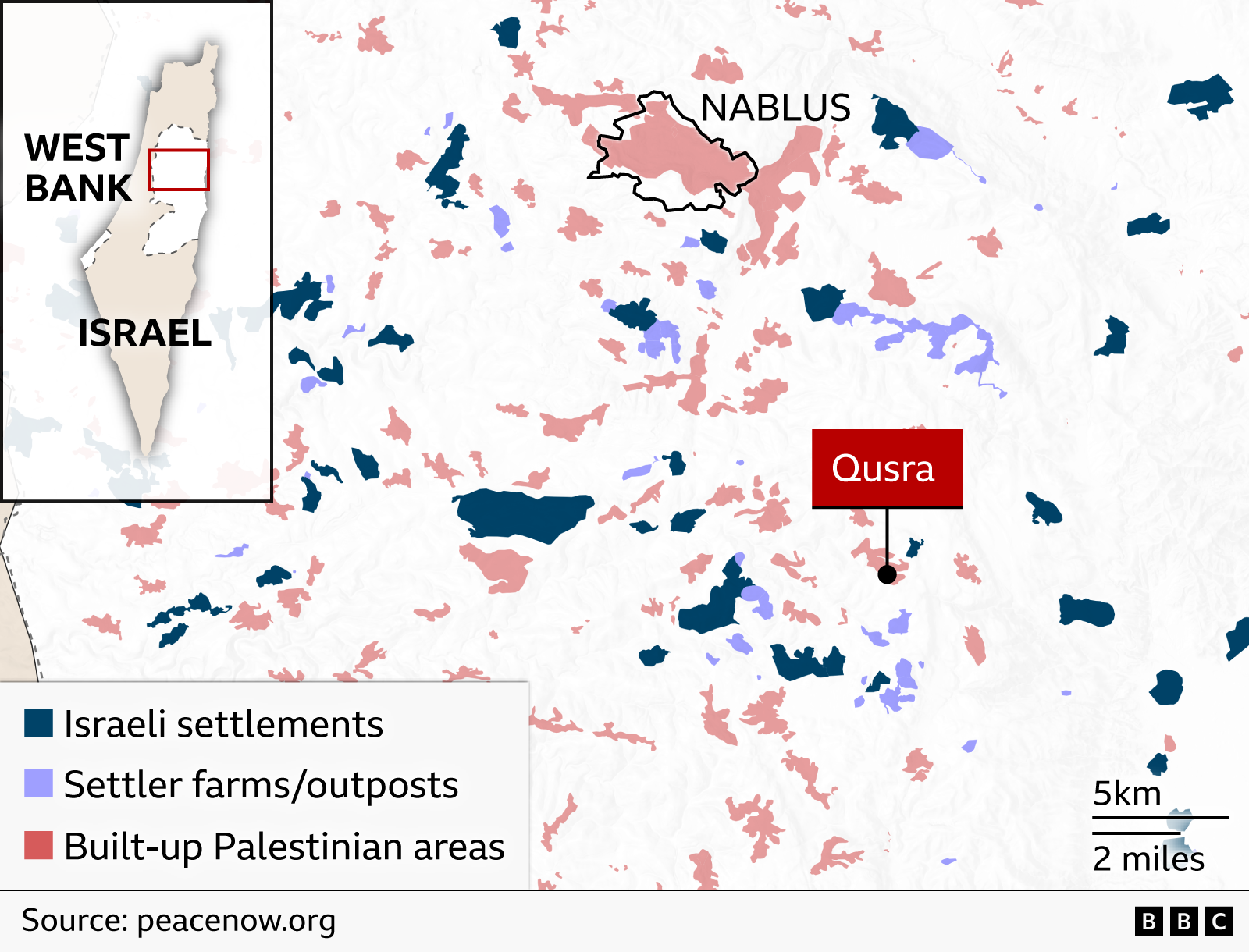 Settler Firefights Grow: Two Palestinian Families Besieged in Qusra, West Bank