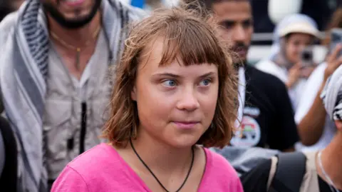 Greta Thunberg's Gaza Flotilla Docks in Tunisia Amidst Protests
