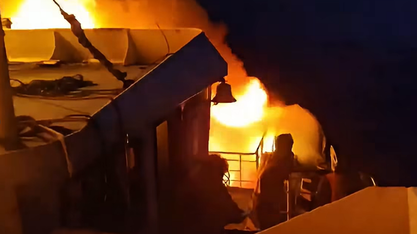Philippines Ferry Fire Leaves Five Dead, 86 Missing