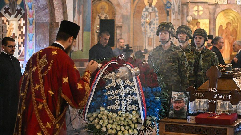 Belgrade Crowds Turn Out for Funeral of “Butcher of Bosnia” Ratko Mladić