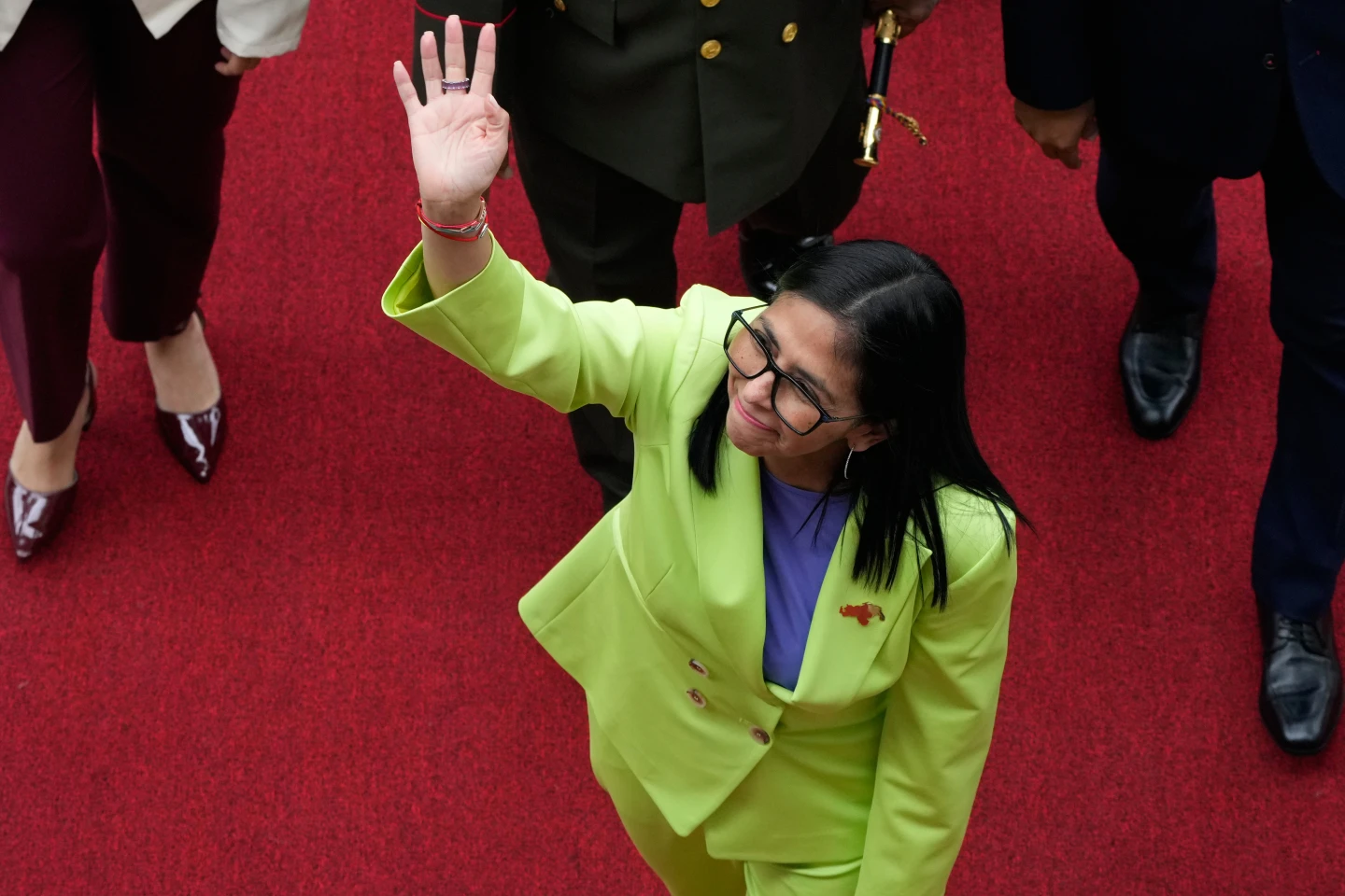 The Intrigue Surrounding Delcy Rodríguez: A Dangerous Political Game