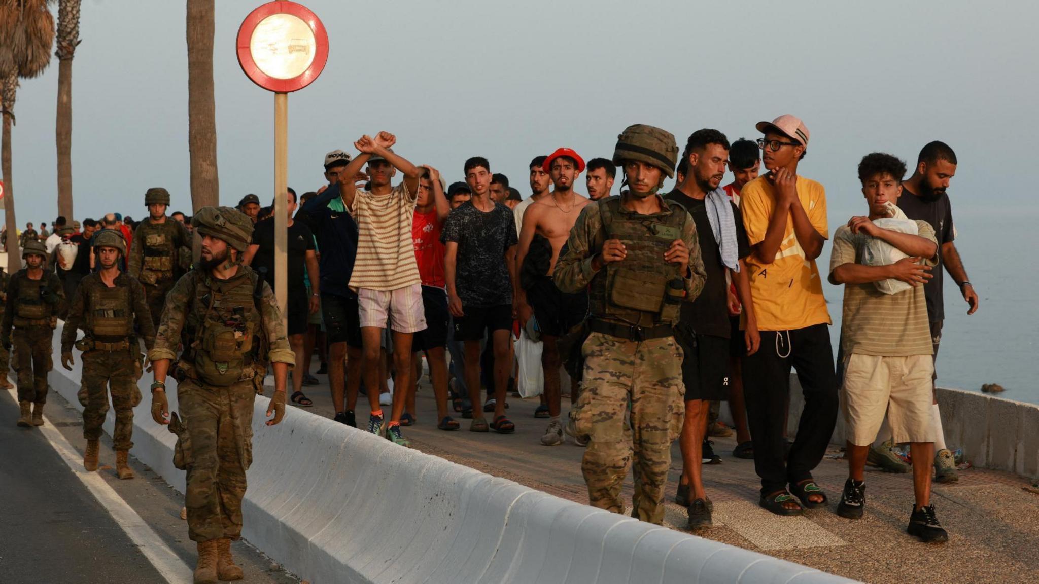Spain's Ceuta Crisis: Migrant Surge Ignites Political Storm Fueled by Social Media