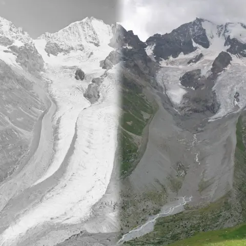 Visual Evidence of Glacier Melting: A Call to Action