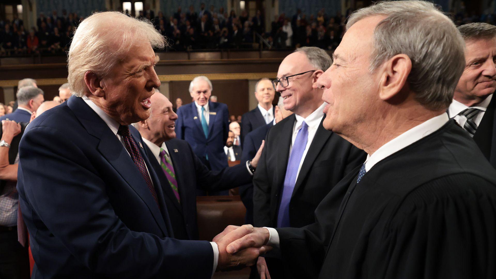Supreme Court decisions split Trump’s day: power gains, setbacks and a defamation case