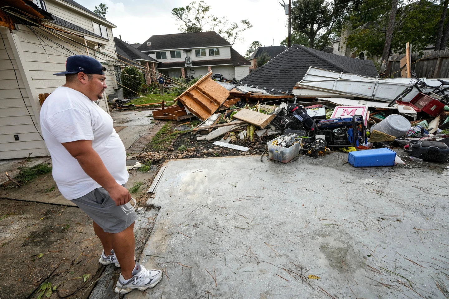 Tornado Strikes Houston Suburb, Damaging Over 100 Homes