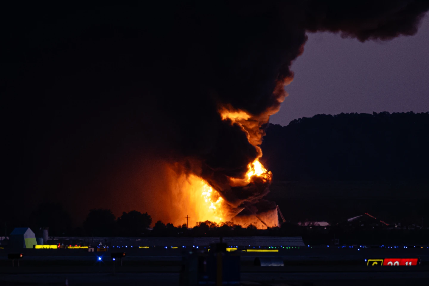 UPS Plane Crash in Louisville Ignites Massive Fire, Injuries Reported