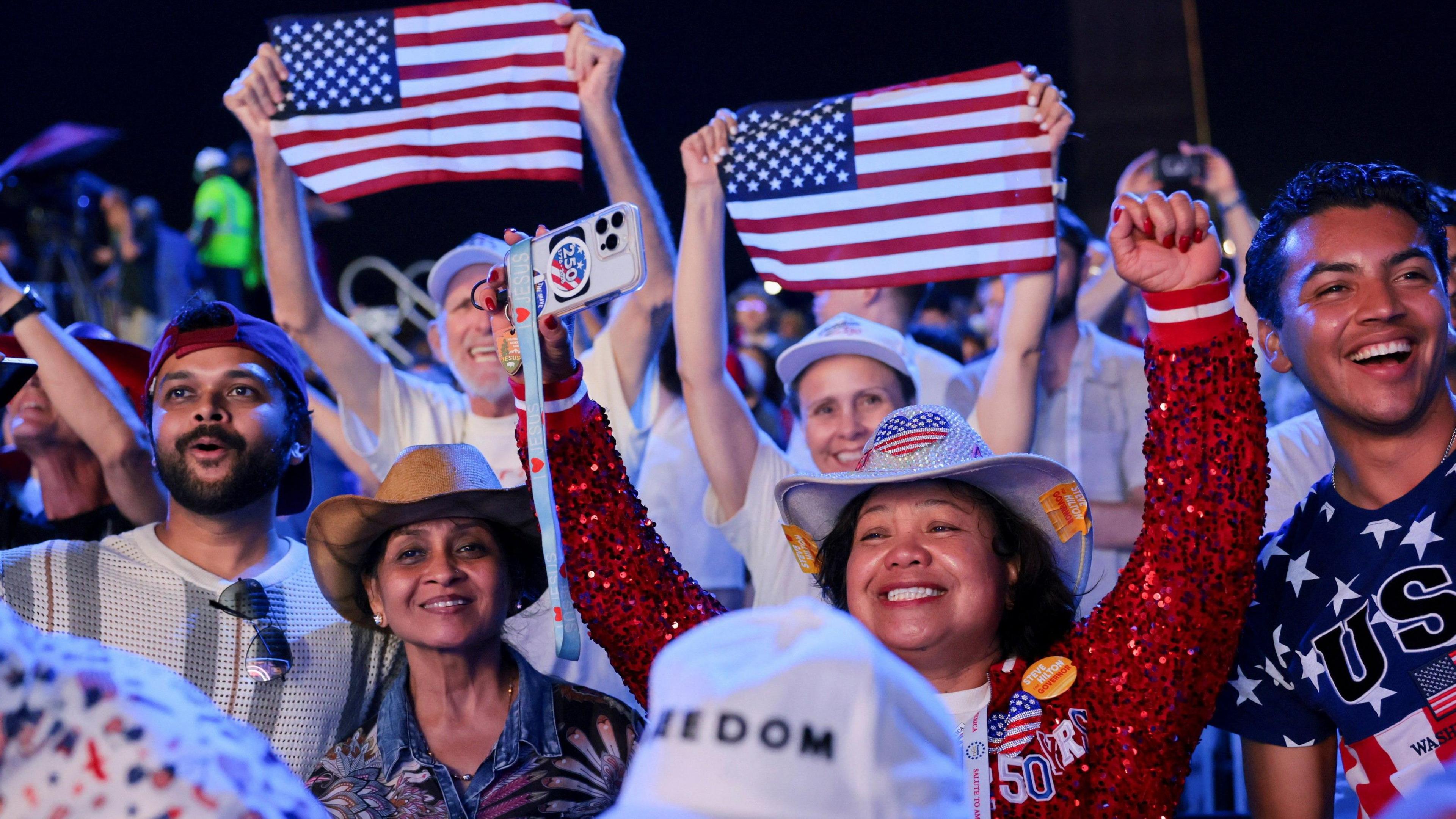 United States Marks 250th Birthday Amid Fireworks, Rally and Weather Chaos