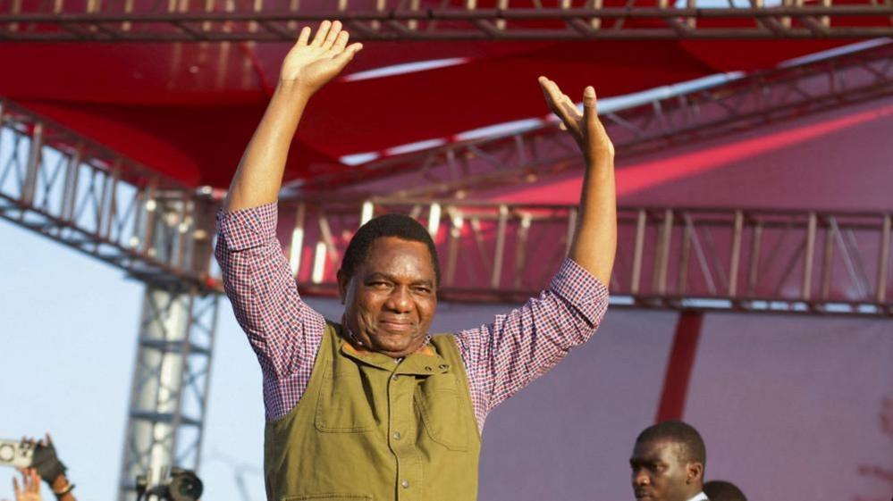 Zambia's Hichilema Sworn in for Second Term as Opponent Detained