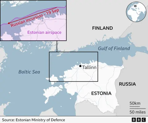Estonia Requests NATO Consultation Following Russian Airspace Violation