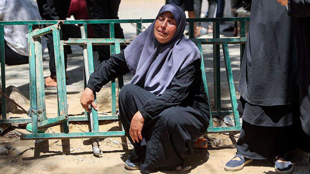 Israeli strike on Gaza police post kills seven, says officials