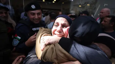 Celebrations Erupt as Palestinians Joyfully Welcome Freed Prisoners