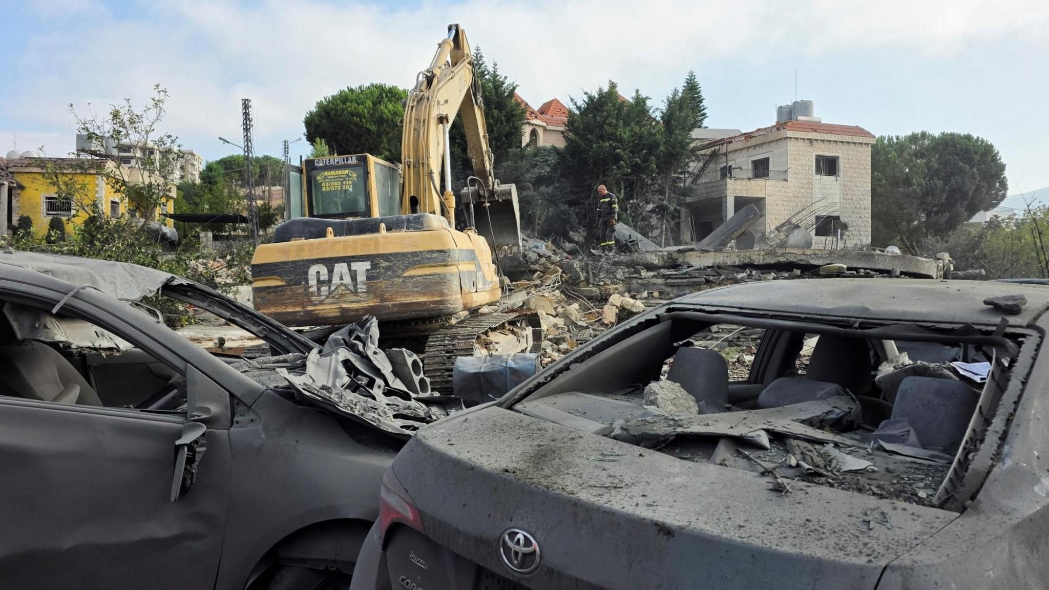 12 People Killed After Israeli Airstrikes Hit Lebanese Village