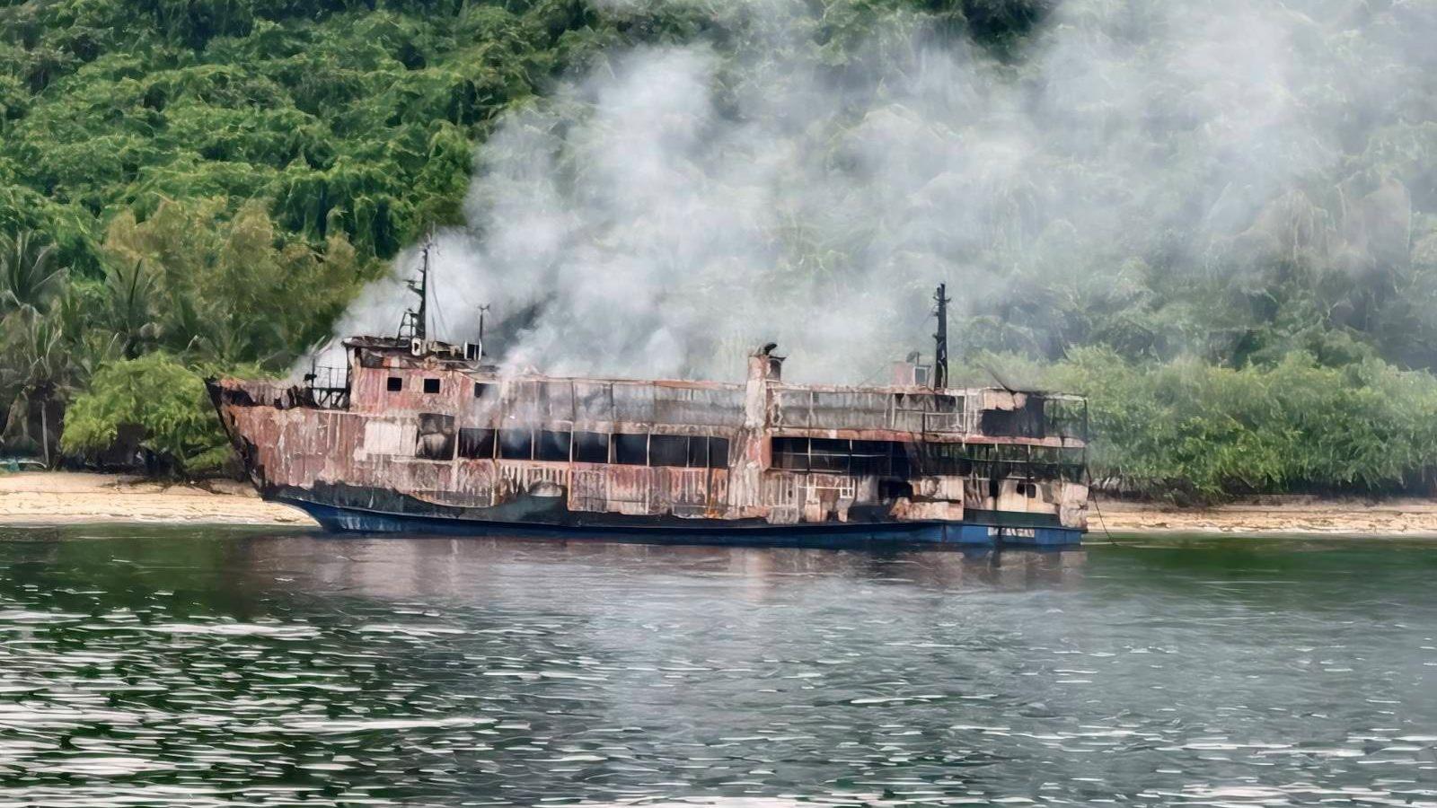Rescuers Board Charred MV June Aster After 40‑Hour Blaze