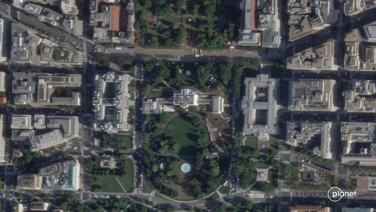 New Satellite Images Reveal White House East Wing Demolition