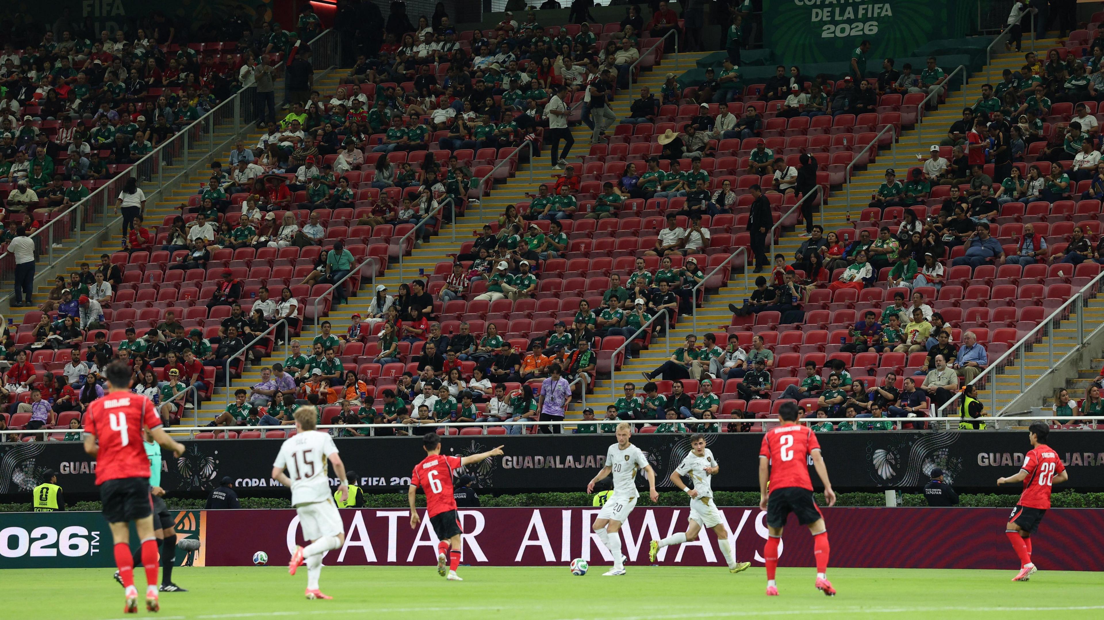 FIFA explains empty seats in World Cup 2026 match after “concourses” rule