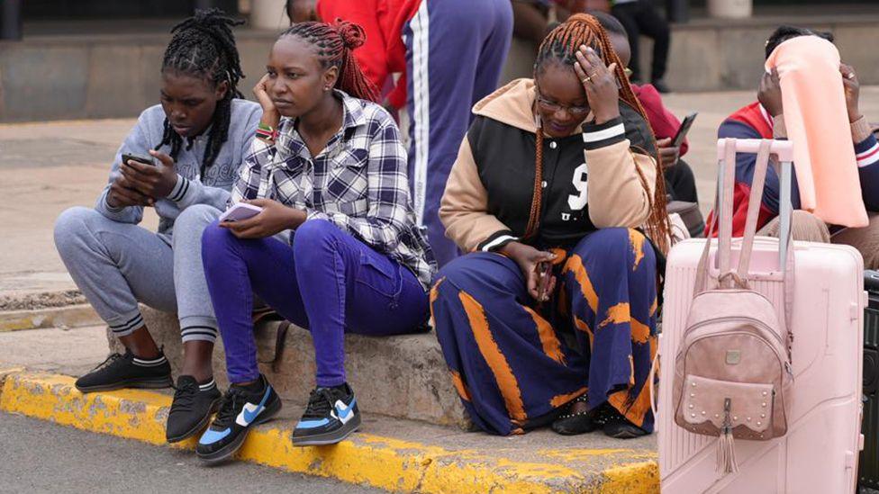Passengers Trapped at Nairobi’s JKIA as Strike Halts Flights