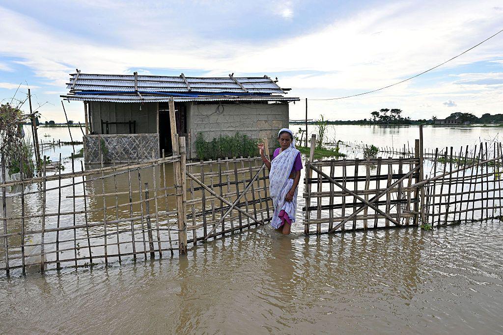 A 97‑Year‑Old Survives Assam Floods on a Banana Trunk Raft